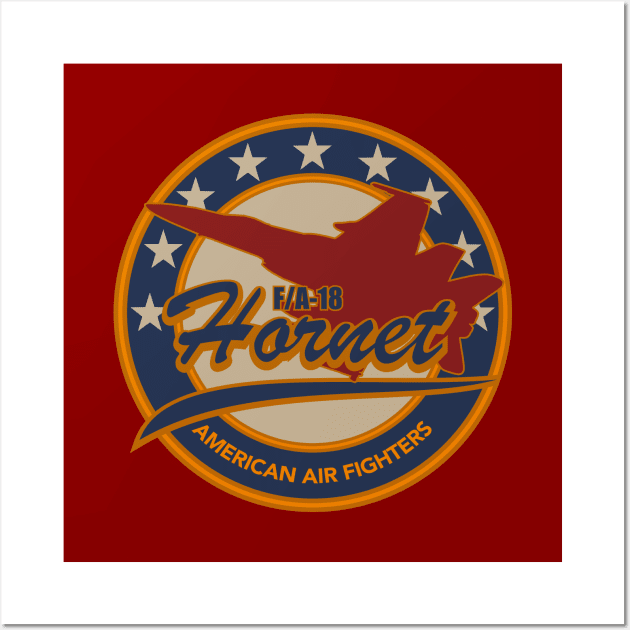 F/A-18 Hornet Patch Wall Art by TCP